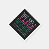 彼女はヴィクセンのカクテルナプキンだった スタンダードカクテルナプキン (角)