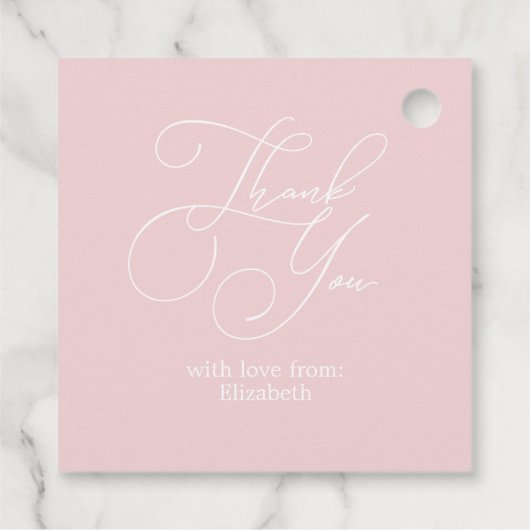 "彼女は一ファンシー人だ"フローラボウ女の子1歳の誕生日 フェイバータグ (裏面)