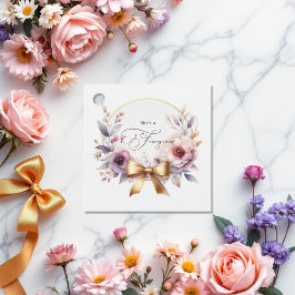 "彼女は一ファンシー人だ"フローラボウ女の子1歳の誕生日 フェイバータグ