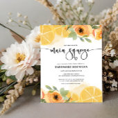 彼女は主なスクイーズのブライダルシャワー招待を見つけた 招待状