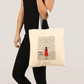 彼女は主張しました(ラテンアメリカ系女性) トートバッグ (正面(商品))