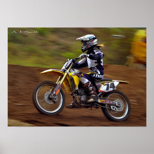 彼女は乗る ポスター (正面)
