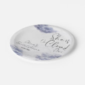 彼女は九時を過ぎている ペーパープレート (アングル)