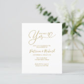 彼女は予算って言ったけどイエスって言った エンゲージメントパーティーのお知らせ (スタンド正面)