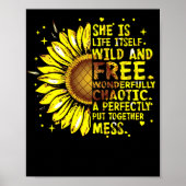 彼女は人生そのものは荒々しく、素晴らしく自由だ ポスター (正面)