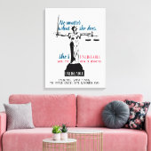 彼女は何をしても好ましくない政治だ キャンバスプリント (インサイチュ (リビング))