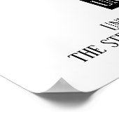 彼女は何をしても好ましくない政治だ ポスター (角)