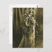 彼女は何を見ているか言った ポストカード (正面/裏面)