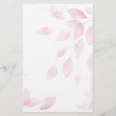 彼女は何処にいた？ – ピンク葉色のシャワーゲームカード チラシ (裏面)