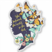 彼女は信じできるよう、彼女はそうした シール (正面)