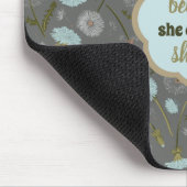 彼女は信じダネリオンの芸術を行うことができた マウスパッド (コーナー)