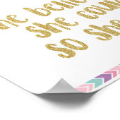 彼女は信じポスターを行うことができた ポスター (角)