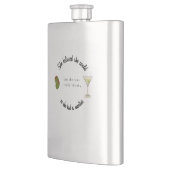 彼女は信じマティニを持っていたように出来た フラスク (左)