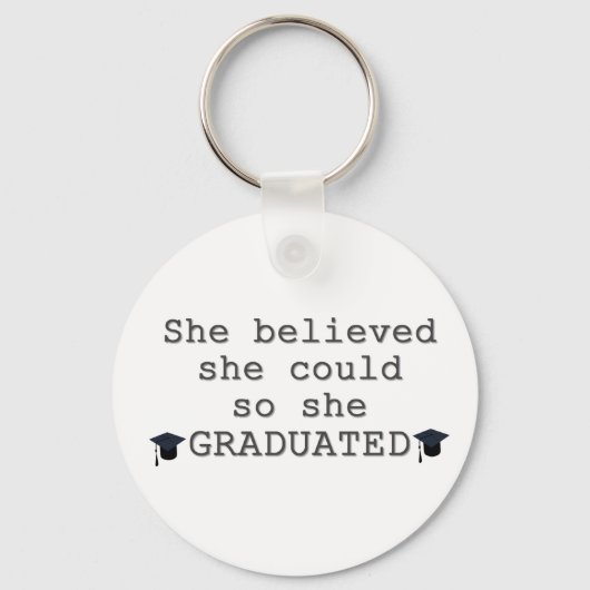彼女は信じ卒業できた キーホルダー (正面)