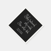 彼女は信じ卒業できた スタンダードカクテルナプキン (角)