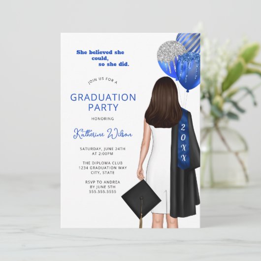 彼女は信じ卒業会の写真を撮ることができた 招待状 (スタンド正面)