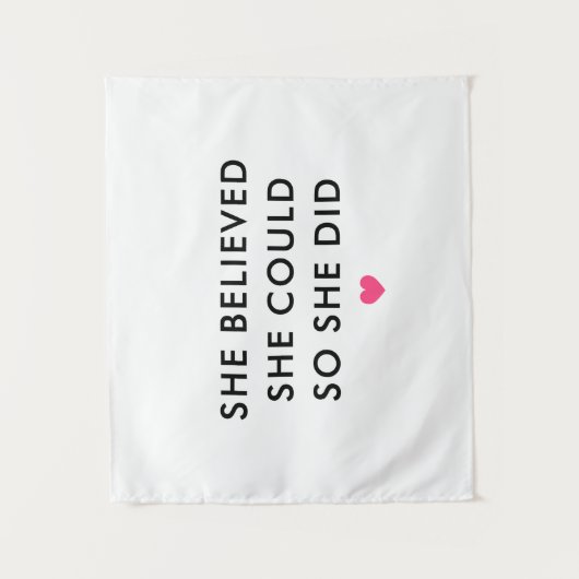 彼女は信じ壁のタペストリーをすることができるだろう タペストリー (正面)