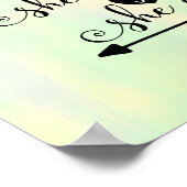 彼女は信じ壁の芸術を行うことができた ポスター (角)