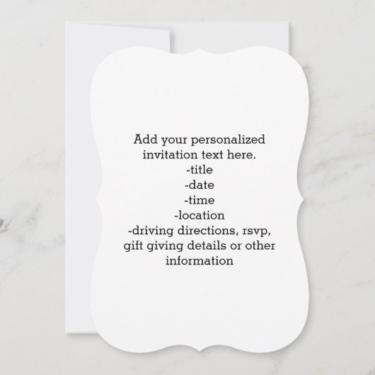 彼女は信じ女性フェミニストをすることができた 招待状 (裏面)