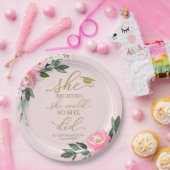 彼女は信じ彼女がパーティーを卒業した ペーパープレート (パーティー)