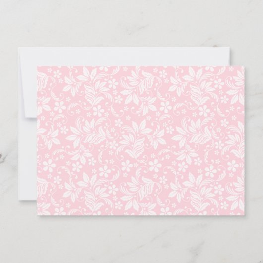 彼女は信じ自分が卒業写真を撮ることができるように 招待状 (裏面)