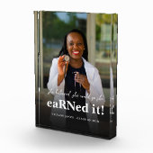 彼女は信じRNでナース写真の卒業を行った フォトブロック (右)