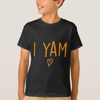 彼女は僕のサツマイモ ようかんセット カップルサンクスギビング Tシャツ