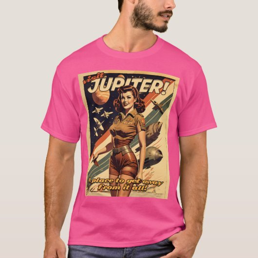 彼女は全て遠くにから得ている Tシャツ (正面)