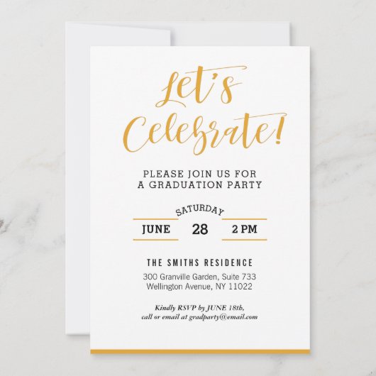 彼女は写真モダン卒業の脚本を書いた 招待状 (裏面)