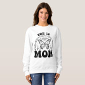 彼女は勇敢で恐れを知らない スウェットシャツ (正面フル)