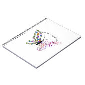 彼女は勇敢な翼を持って飛ぶ ノートブック (左側)