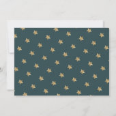 彼女は卒業写真の発表のスクリプトを作成した 案内状 (裏面)