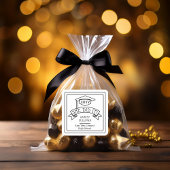 彼女は卒業式の卒業号を卒業した | 学校 スクエアシール