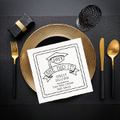 彼女は卒業式の卒業号を卒業した | 学校 スタンダードカクテルナプキン