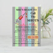 彼女は卒業式を看護するショットを呼ぶ準備ができている 招待状 (スタンド正面)