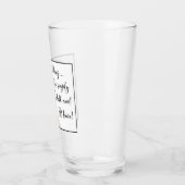 「彼女は口ばかりでティアラが無い！」 タンブラーグラス (左)