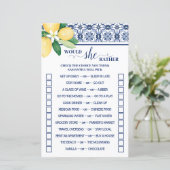 彼女は地中海のむしろゲームカードをシャワーする (スタンド正面)