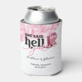 彼女は地獄イェーピンクウェスタンのブースハット結婚ズと言った 缶クーラー (缶正面)