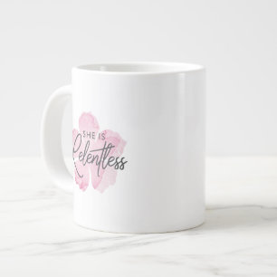 彼女は執拗なマグカップだ ジャンボコーヒーマグカップ