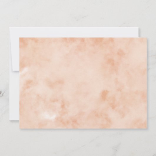 彼女は大学院シンプル写真卒業を行った 案内状 (裏面)