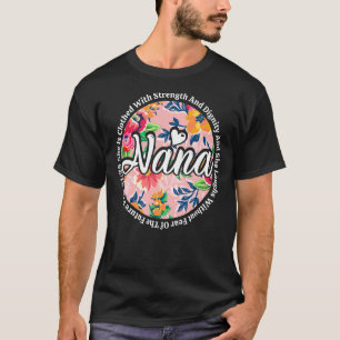 彼女は威厳のある母を着ている Tシャツ