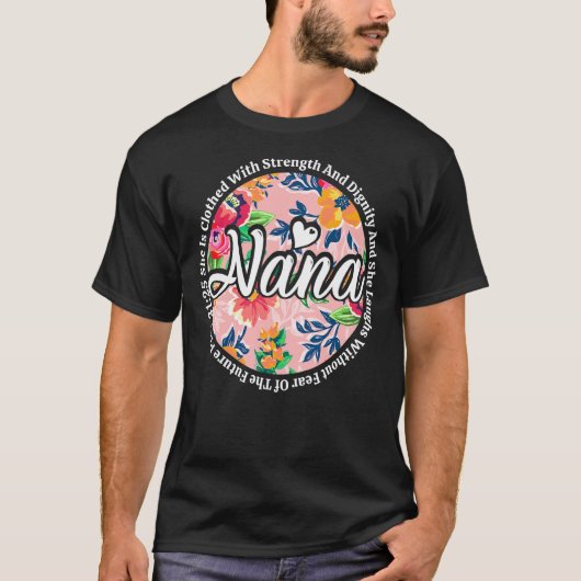 彼女は威厳のある母を着ている Tシャツ (正面)