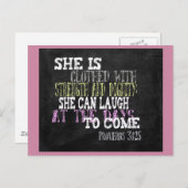 彼女は威厳のある着物を着ている ポストカード (正面/裏面)