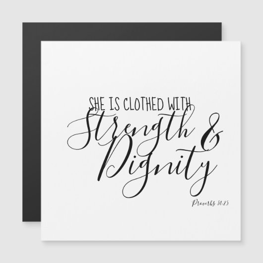 彼女は威厳を装っている (正面/裏面)