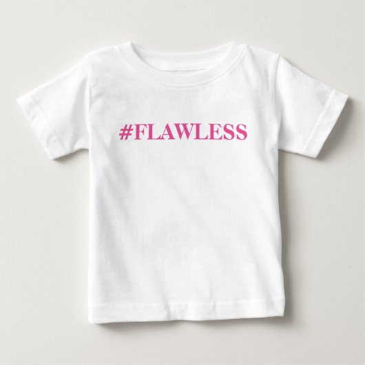 彼女は完璧だ ベビーTシャツ (正面)