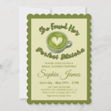 彼女は完璧な抹茶ブライダルシャワーを見つけた