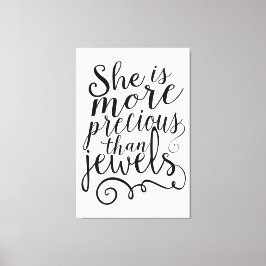 彼女は宝石の大切域を出ない キャンバスプリント