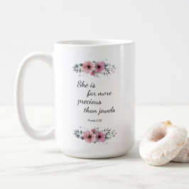 彼女は宝石よ大切りも遥かに多い コーヒーマグカップ