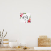 彼女は宝石アート大切のポスターよりもはるかに優れている ポスター (キッチン)