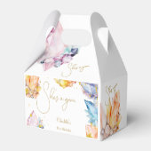 彼女は宝石誕生日クリスタルガールの水色だ フェイバーボックス (裏面サイド)